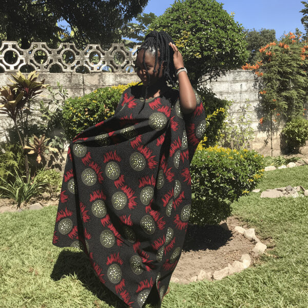 African Print Kaftan Dress