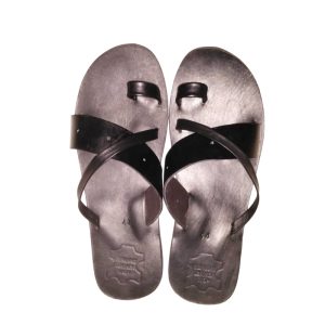 Genuine Leather Toe-Loop Sandals for Men - "Safari Stride" Collection