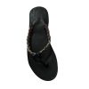 "Serengeti Twist" Handcrafted Genuine Leather Braided Flip-Flops