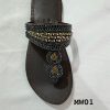 "Tribal Trekkers" Black Leather Sandals