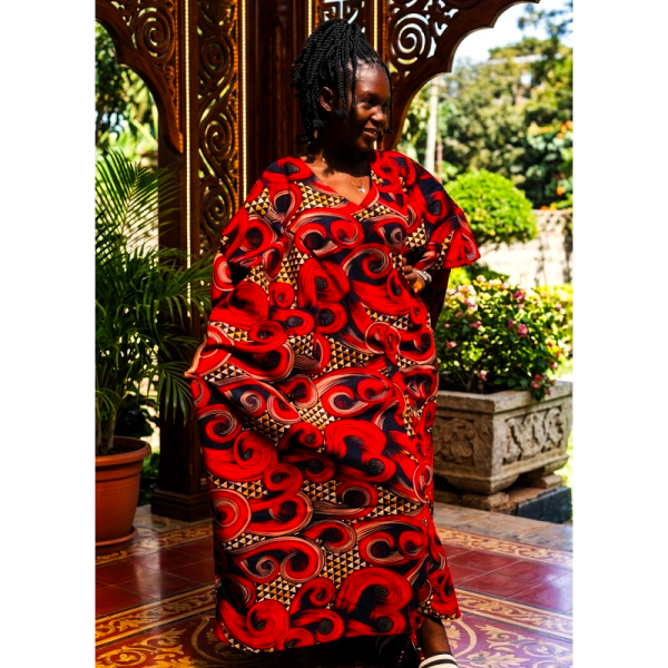 PhotoshopExtension_Image (6) The "Amara Spiral"Kaftan