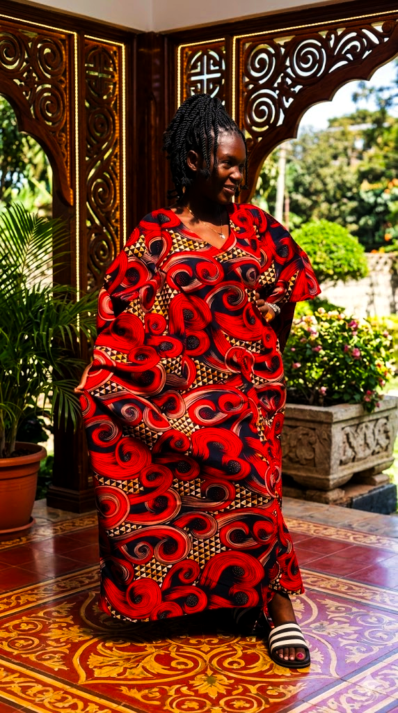 Untitled-1 The "Amara Spiral"Kaftan