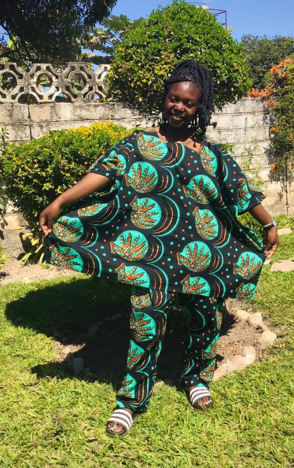 "Ankara Bubu" Two-Piece Set