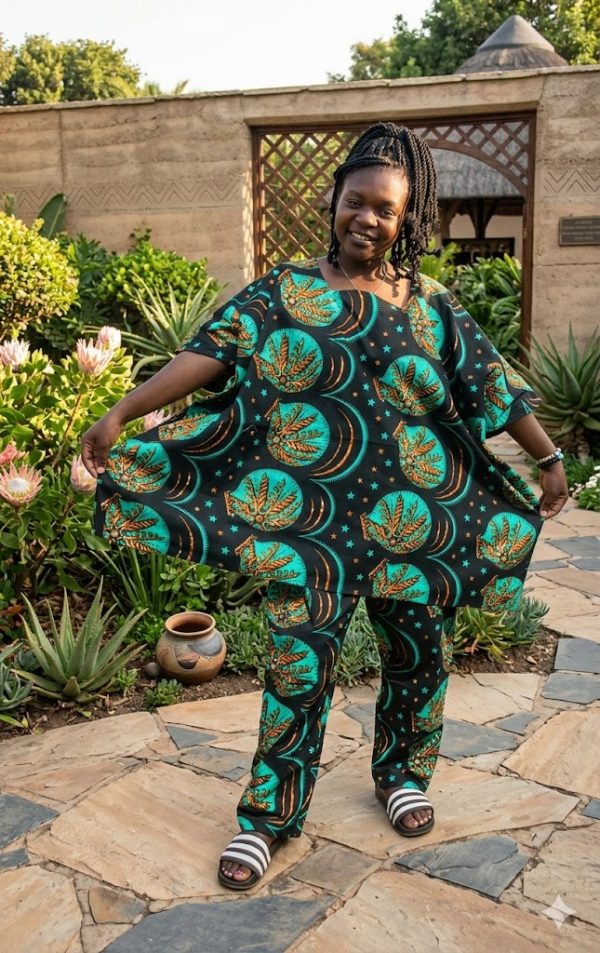 "Ankara Bubu" Two-Piece Set